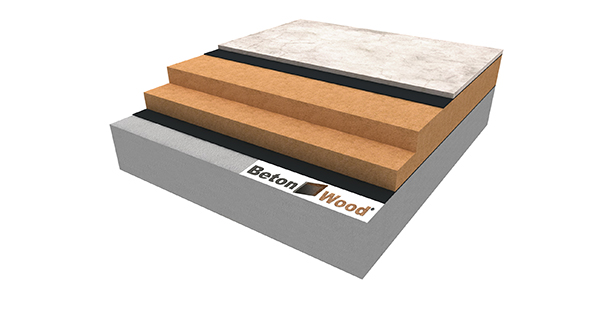 Pavimento in fibra di legno FiberTherm e cementolegno BetonWood su latero-cemento